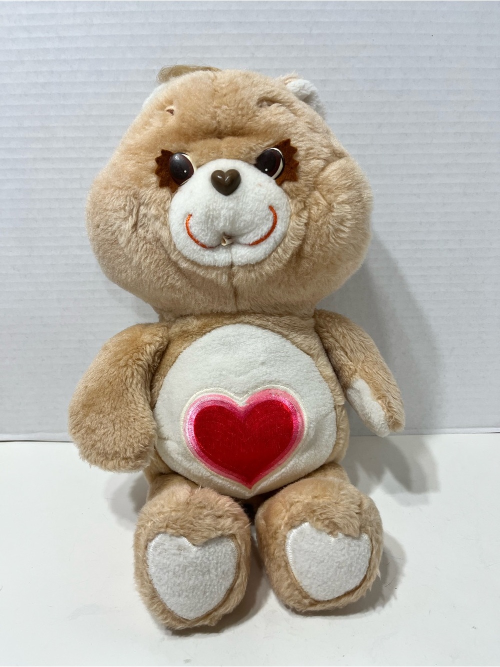 CARE BEARS 18” Tenderheart care bear vintage 80’s toy plush stuffed animal